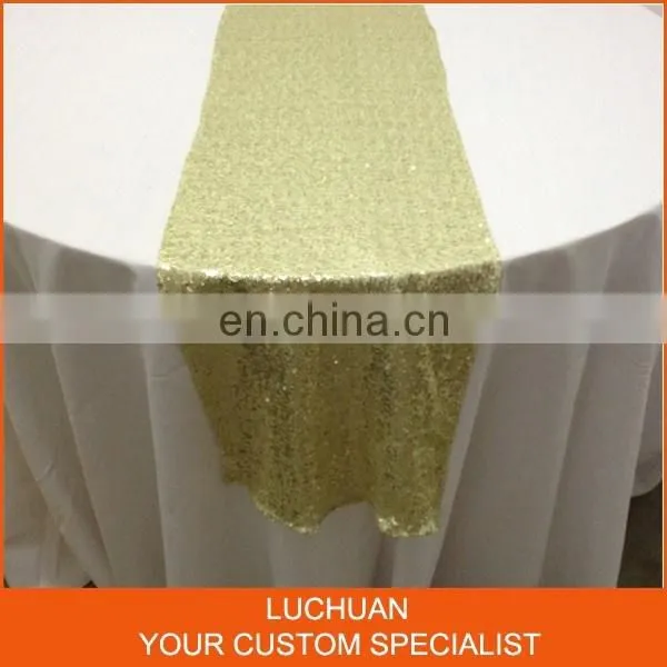 High Quality Glitter Embroidered Table Runner photo-2