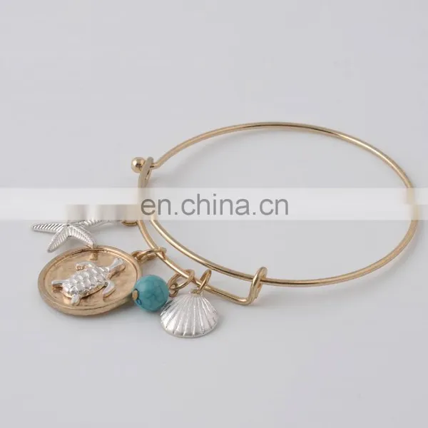 Handmade Ocean Collection Style Marine Organism Bangles photo-6