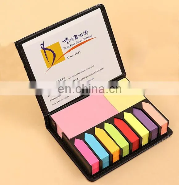 PU Cover Sticky Note Memo Pad photo-4