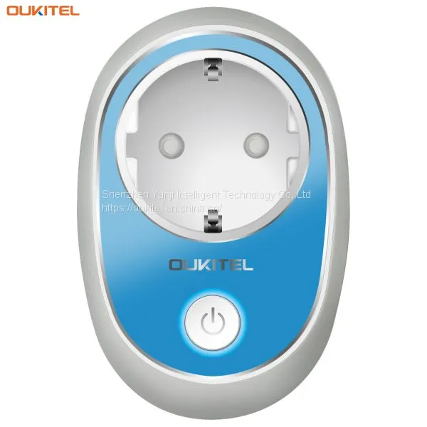 EU US Standard white 16A round shape countdown timer control mini smart socket wifi power plug