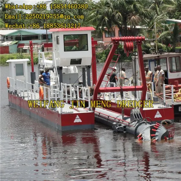 Sand Dredging Boat 1968kw Engine Power Sand Production photo-2