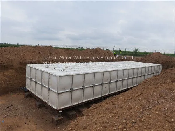 China Factory Manufacture SMC GRP FRP Water Storage Tanks