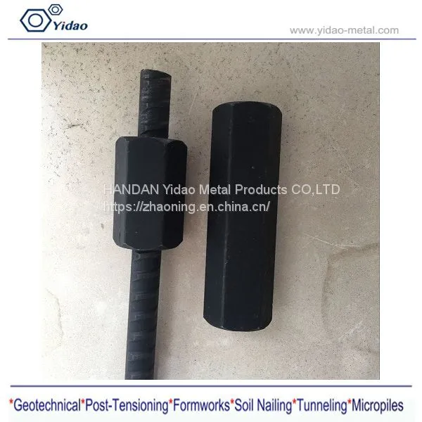 Hexagonal Coupler Long/contact Couplers/post Tensioning Bar Accessory / High Strength Thread Steel Bar Accessory photo-4