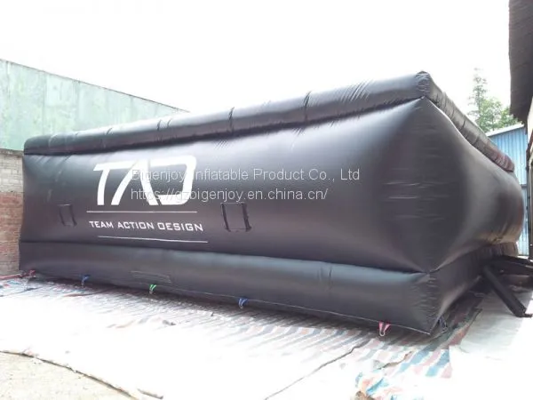 5007933-Bigenjoy Cheap Big Inflatable Trampolines Park Foam Pit Airbag for Jump photo-2