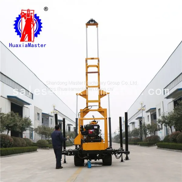 XYD-200 Well Drilling Rig Full Hydraulic Crawler Drilling Rig Crawler Rotary Drill Rig photo-5