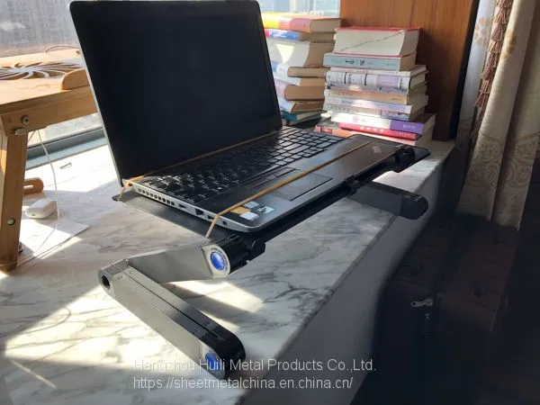 Sheet Metal Custom Fabrication CNC Mechanical Parts China OEM Sheet Metal Products Foldable Laptop Desk
