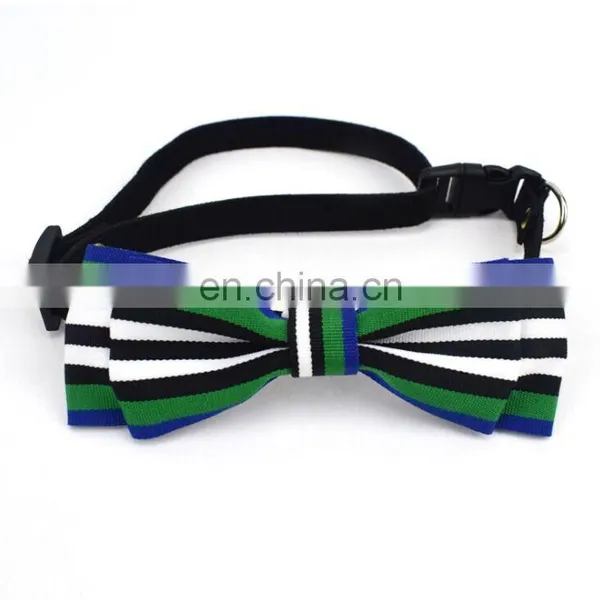 Handcrafted Adorable Pet Bow Ties Adjustable Bow Tie Fashion Accessories for Pet Dog Cat photo-3