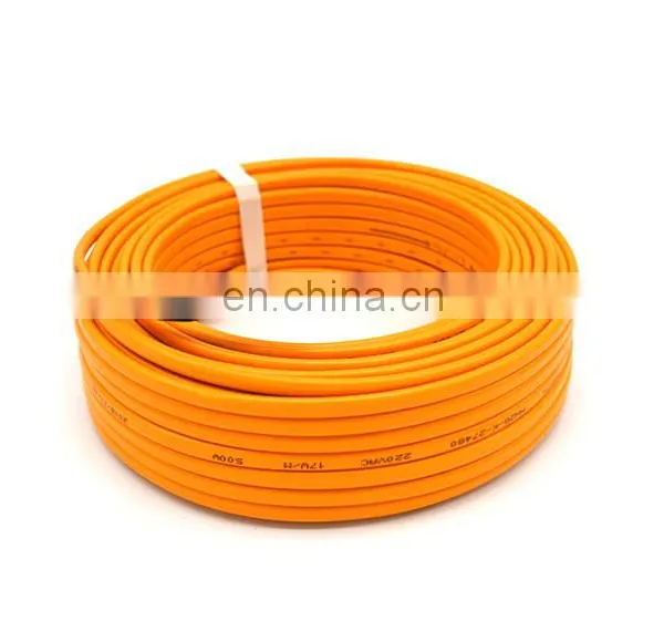 Construction Material Save Energy Electric Optional Voltage and Power Warm Heating Cable 120 Volt Heating photo-5