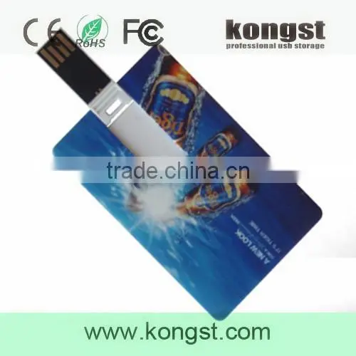 Kongst Customized Credit Card USB Flash, 8GB Memeory Card USB Disk Generic Usb Flash Disk photo-6