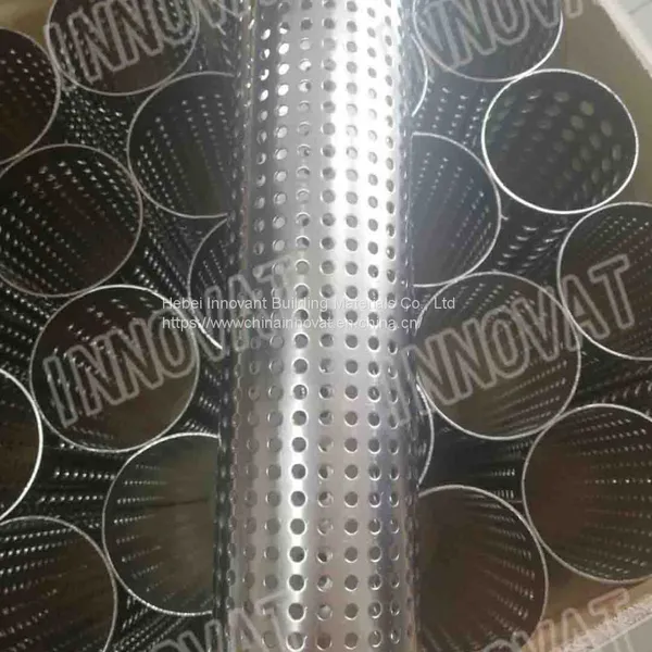 S304 mesh screen perforated filter pipe