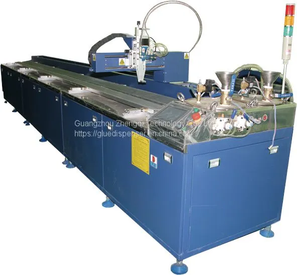PG 5100 Automatic Epoxy Resin ab Glue Dispensing Machine for LED Soft Rope Light Strip photo-4