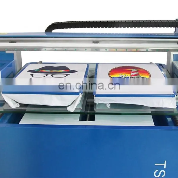 Double Station Fabric Printer Digital Textile t Shirt Printing Machine photo-2