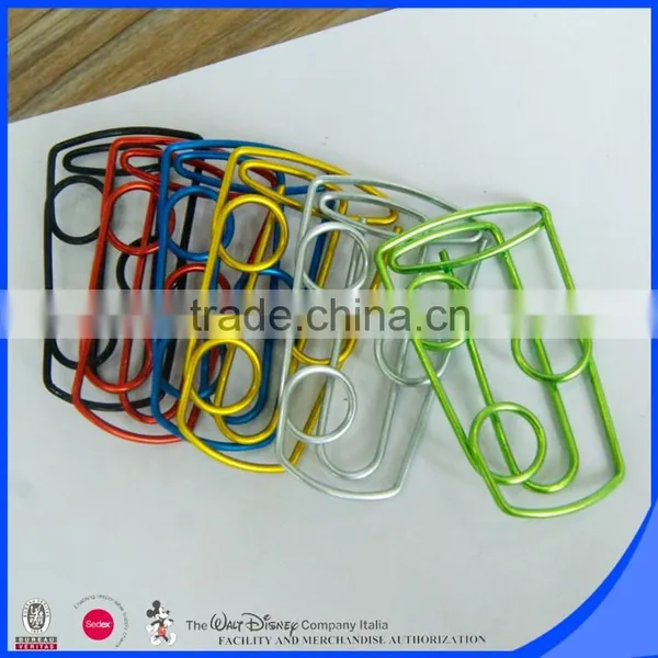 Stationery Premium Cup Shape Fancy Paper Clips Supplier's Choice photo-6