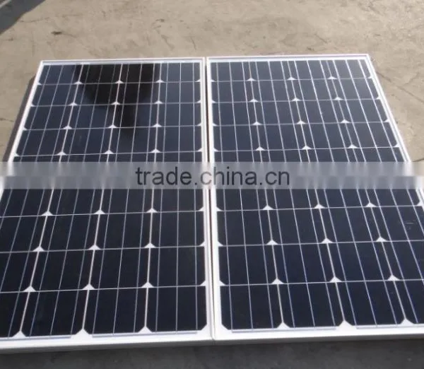 Sunpower 130W Mono Solar Panel China Supplier photo-3