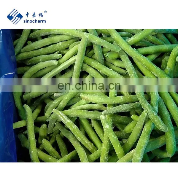 Sinocharm Xiamen Diameter 8-10mm Frozen Green Beans IQF Whole Green Beans photo-2