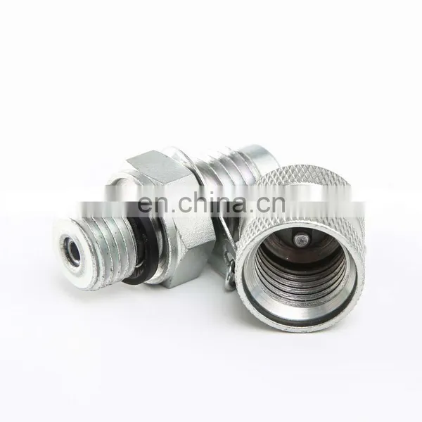 Factory Direct Supply 1/4 G Thread * M16*2 63 Mpa Pressure Hydraulic Test Point Adapter for Hydraulic System photo-5