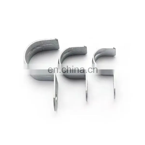 Custom Galvanized Sheet Metal Hinged u Type Pipe Hose Stainless Steel Clamp Fittings photo-3