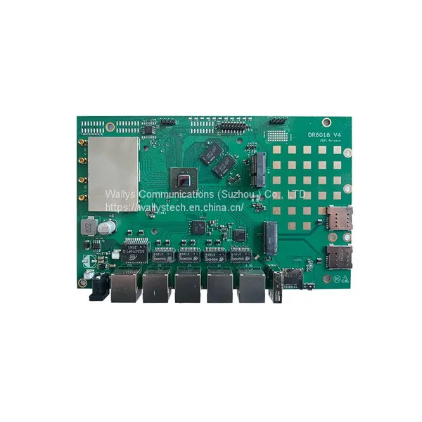 Wallys Wifi6 Router/DR6018 Quaclomm IPQ6010/IPQ6018/IPQ6000 802.11ax 2x2 2.4G&5G 2.5Gbps Ethernet Port