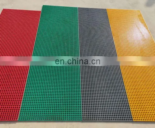 Fiberglass Frp Car Wash Trench Drain Grating Frp Grating Frp Walkway photo-2