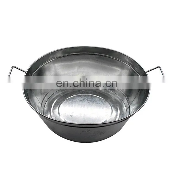 Top Sale Metal Manufacturer Branded Logo Modern Premium Giveaway Custom Galvanized Ice Buckets Parties photo-4