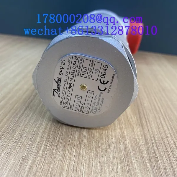 Danfoss SFV20T218-TUV.SV.17 Pressure Relief Safety Valve photo-5