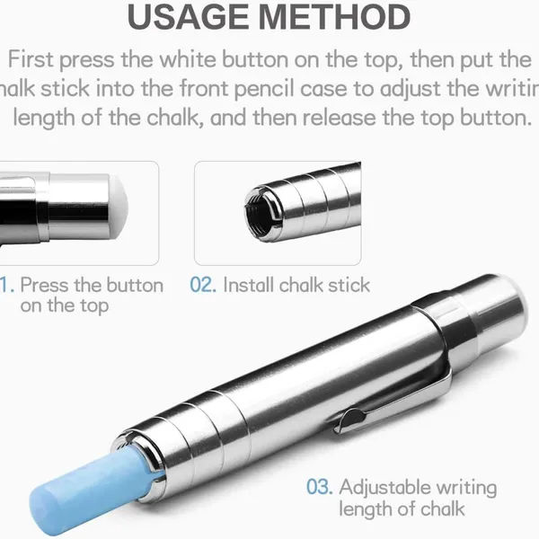 Teacher's Aluminum Chalk Holder photo-4