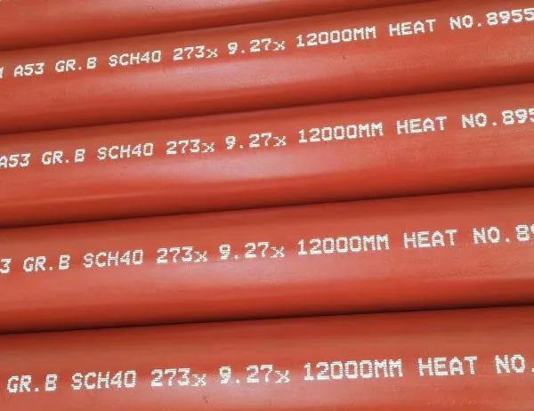 ASTM A53 Gr.A &Gr. B Carbon ERW Steel Pipe for High Temperature