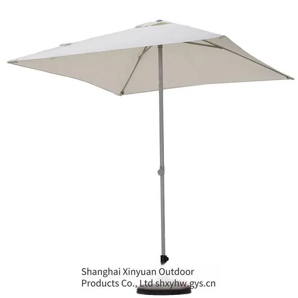 Square Fiberglass Rib Patio Umbrella, Garden Sunshade, Outdoor Beach Umbrella photo-2