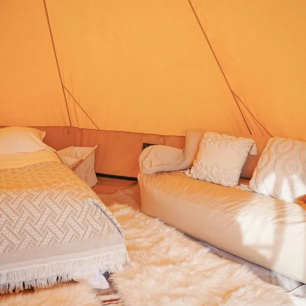 Premium Aguja Tent - Waterproof Cotton Canvas 15㎡ Commercial Solution photo-5