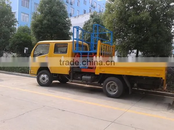 Dongfeng Truck Mounted Aerial Platform,4x2 Peru High Lifting Platform Truck photo-6