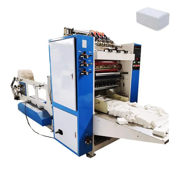 Máquina de fabricación de pañuelos faciales de fácil operación