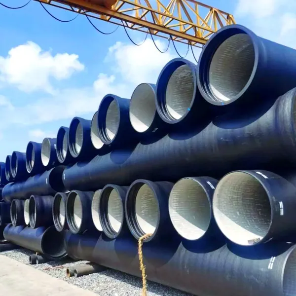 Anti Corrosion Ductile Iron Pipe, Centrifugal Cast DI Pipe Complete With Rubber Gasket for Infrastructure Project