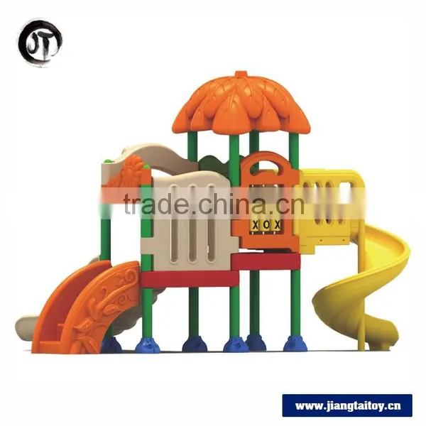 JT16-3701 Wholesale Factory Price 2016 New All Plastic Kids Outdoor Preschool Playground Equipment Product photo-2
