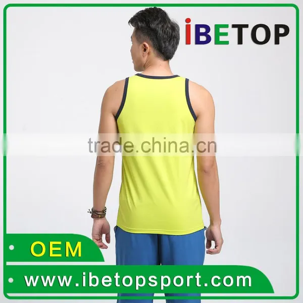 OEM Service Custom Sportswear Coolmax Running Cotton Vest photo-6