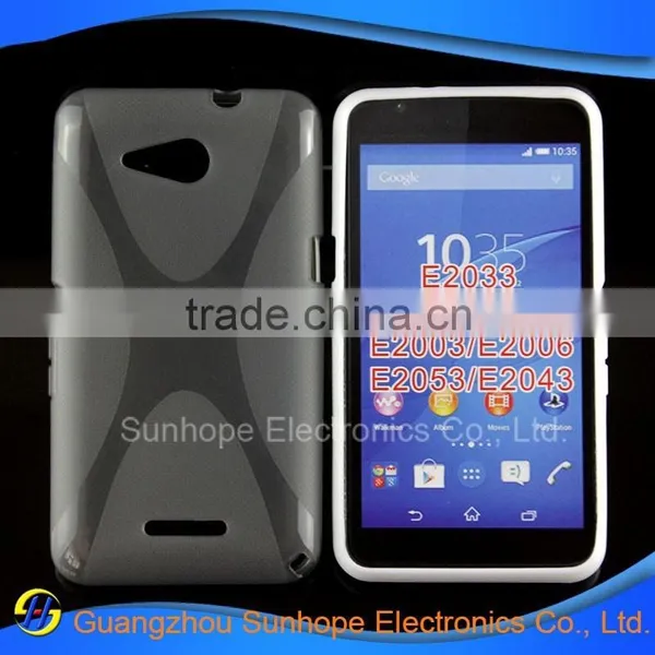 X Line Design Tpu Casing for Xperia E4g E2003 E2006 E2053 E2043 photo-6