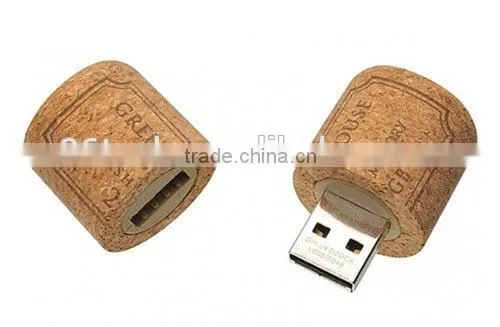 Custom Usb Flash Drives Wooden Small Bottle Cork Usb With Logo photo-2