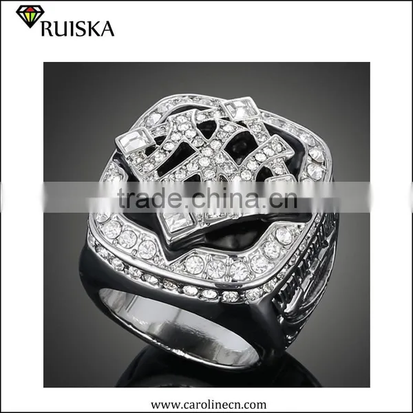 2015 Caroline New Design Diamond Inlay Yankees Championship Ring photo-2