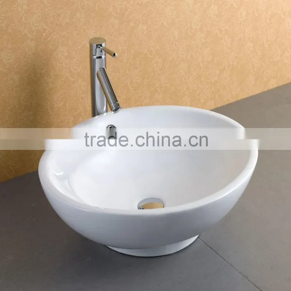 Oval Shaped Ceramic Hand Wash Sink photo-5