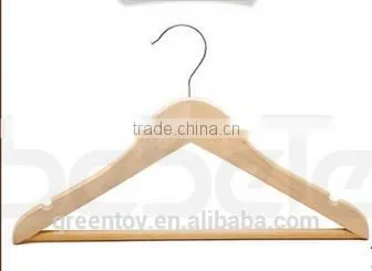 Cheap Wholesale Children Wooden Hanger for Clothes