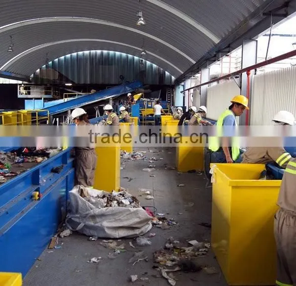 Municipal Solid Waste Sorting System Garbage Trommel Screen photo-4