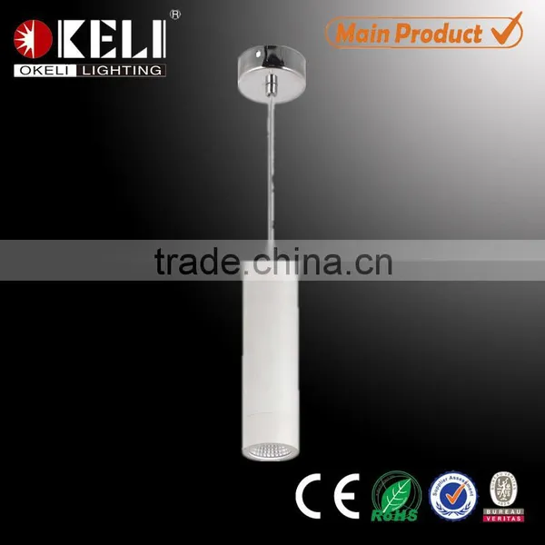 Thick and Thin Cylinder Shape Hanging Led Pendant Lamp photo-3