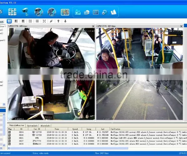 Teswell 4ch 3G Recorder Video for Car Taxi With Gps Wifi G-sensor photo-6