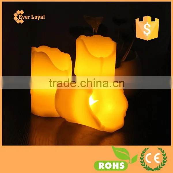 3pcs Wireless Remote Control Battery Operated Led Flameless Candles Lights Set photo-4