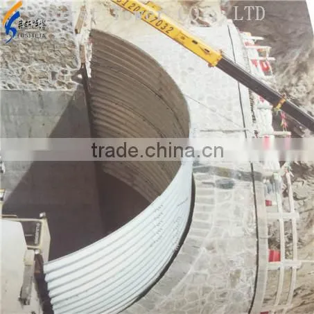 Large Diameter Semicircle Corrugated Culvert Tube photo-3