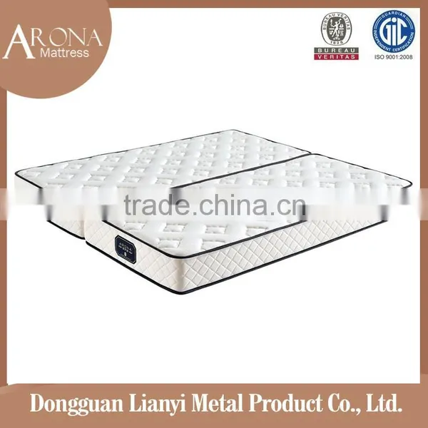 2015 New Design Folding Coil Spring Mattress With Zipper Popular Selling