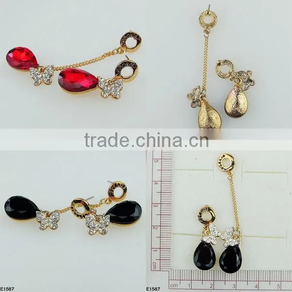 2016 New Style Online Wholesale Crystal Cuff Earring E1587 photo-2