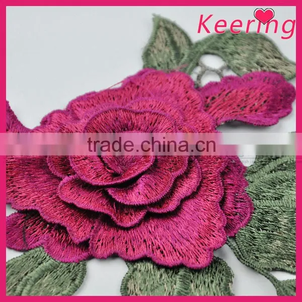 Handmade Flower Applique Embroidery Pattern for Wedding Dress Decoration Quality Choice photo-3