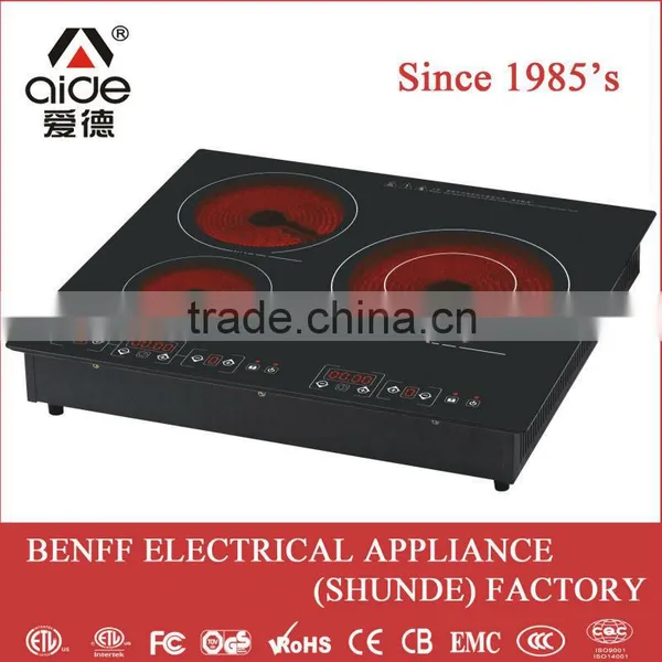 3 Panels Digital Number Display Induction Heating Equipment Electric Grill photo-6