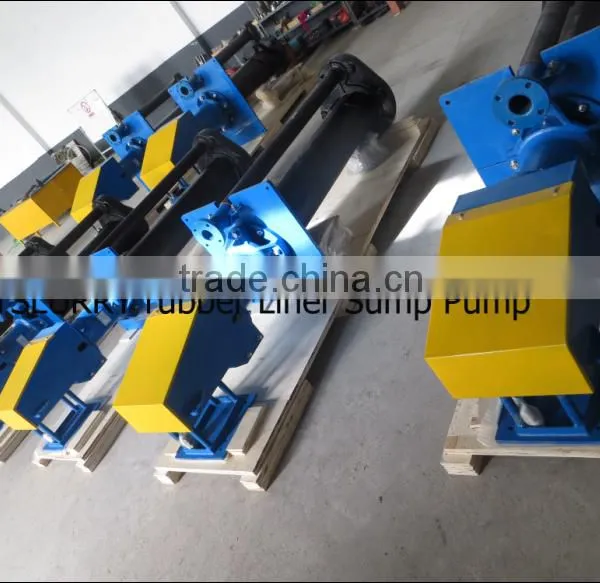 MINING VERTICAL SLURRY SUMP PUMP AND SPARE PARTS