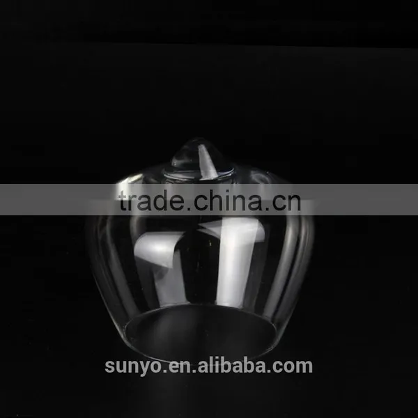Lead-free Crystal Burgundy Stemless Wine Glass photo-2